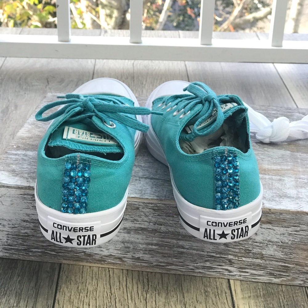 Converse&Crystal Shield Canvas OX Aegean Aqua W - Picture 6 of 8